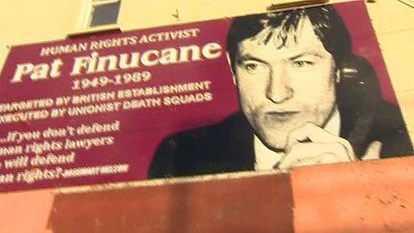 Pat Finucane mural