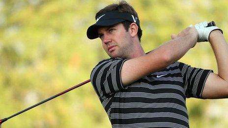 Scotland golfer Scott Jamieson, who won the Nelson Mandela Championship