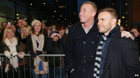 Christopher Maloney and Gary Barlow