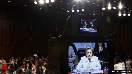 Televised senate committee