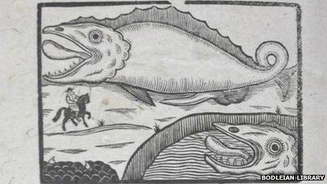 A description of a strange (and miraculous) fish ballad