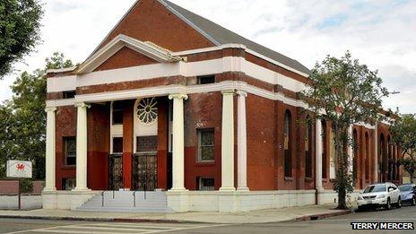 LA's Welsh Presbyterian Church, courtesy Terry Mercer