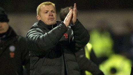 Celtic manager Neil Lennon