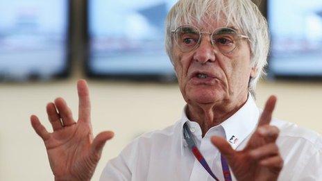 Bernie Ecclestone