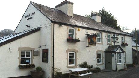 Black Lion, Llanfair Talhaiarn