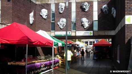 Market at Daniel Owen Precinct, Mold