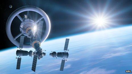 A space hotel of the future?