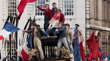 Scene from Les Mis