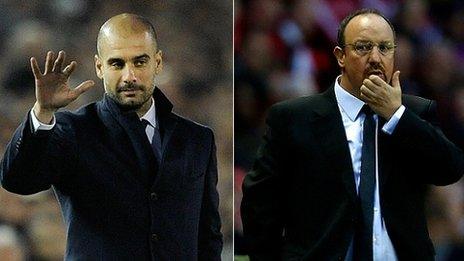 Pep Guardiola & Rafa Benitez