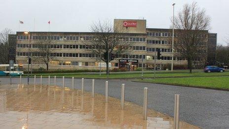 Telford and Wrekin Council civic offices