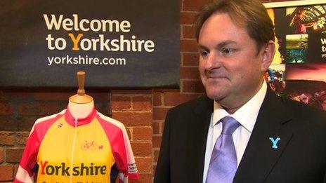 Welcome to Yorkshire chief executive Gary Verity