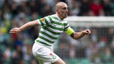 Celtic captain Scott Brown