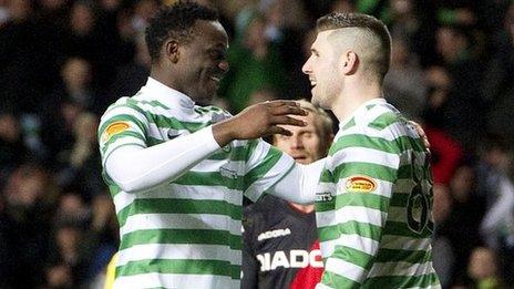 Victor Wanyama and Gary Hooper