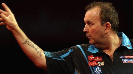 15-time world champion Phil Taylor