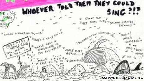 Bill Oddie's doodle