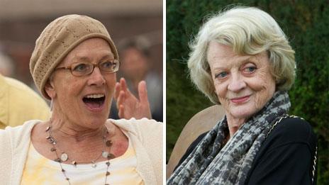 Vanessa Redgrave in Song for Marion and Maggie Smith in Quartet