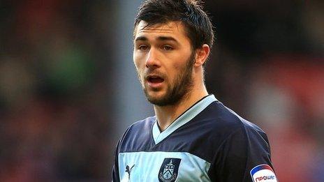 Burnley striker Charlie Austin