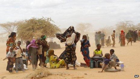 Refugees in Dadaab (file photo)