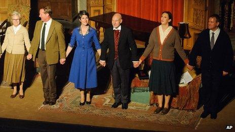 The Mousetrap 60th birthday cast