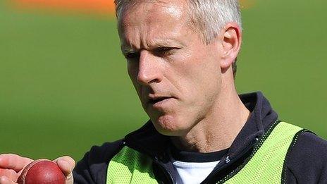 Lancashire coach Peter Moores