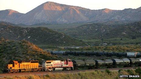 Train in California