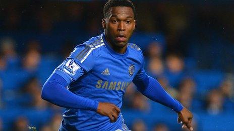 Chelsea and England striker Daniel Sturridge