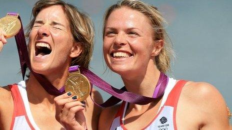 Katherine Grainger and Anna Watkins