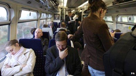 Train overcrowding