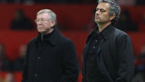 Sir Alex Ferguson and Jose Mourinho