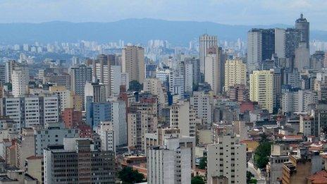 Sao Paulo skyline