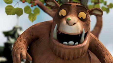 The Gruffalo has featured in two Christmas Day programmes