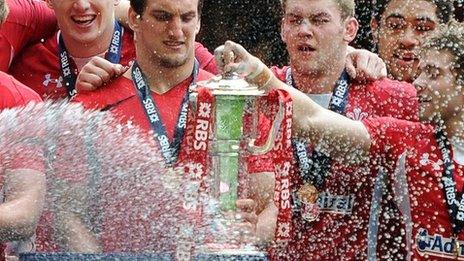 Wales' grand slam win, 2012