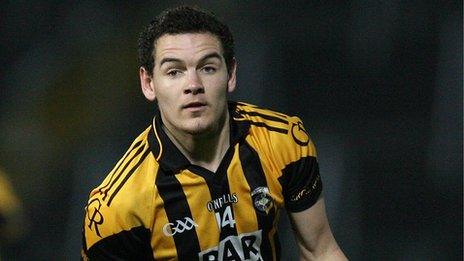 Crossmaglen Rangers player Aaron Cunningham