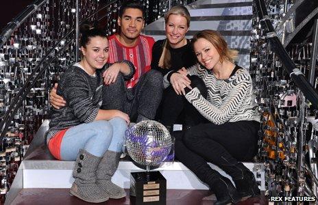 Dani Harmer, Louis Smith, Denise Van Outen and Kimberley Walsh