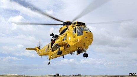 Sea King helicopter