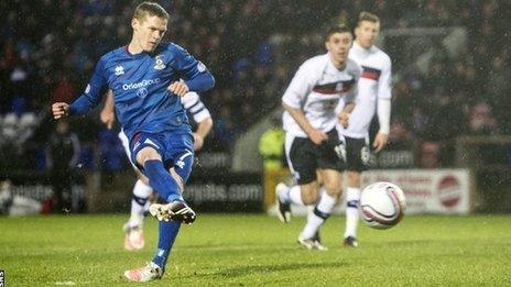 Inverness forward Billy McKay