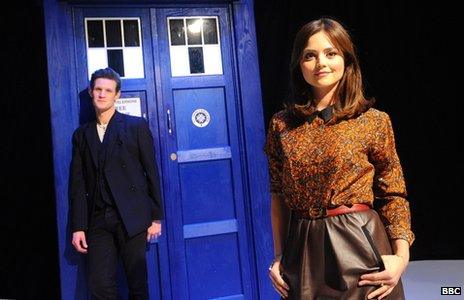 Matt Smith and Jenna-Louise Coleman