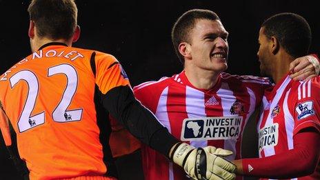 Sunderland celebrate