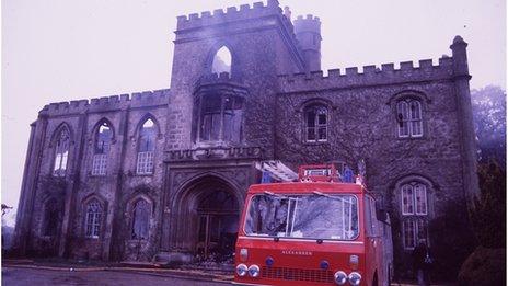 The ruins of Tynan Abbey