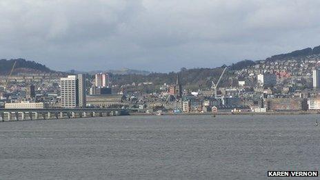 Dundee riverside