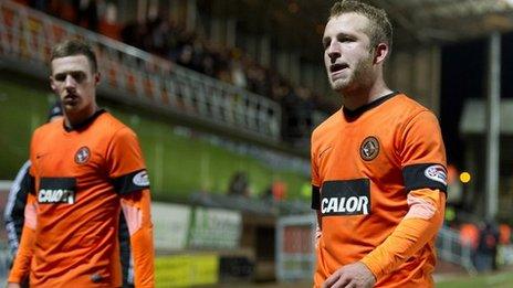 Dundee United players