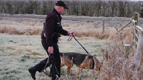 Operation Galileo will use tracking dogs to find suspects if necessary