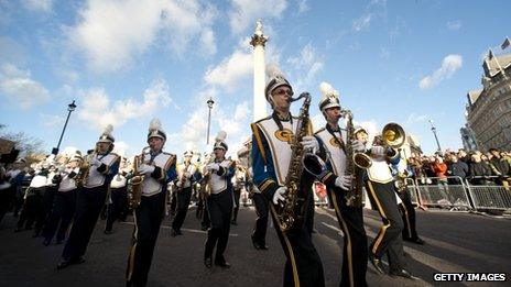 London New Year's Parade 2013