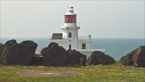 The wildlife trust bought the island's lighthouse in 2012