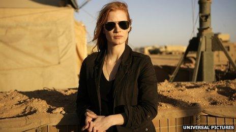 Jessica Chastain in Zero Dark Thirty