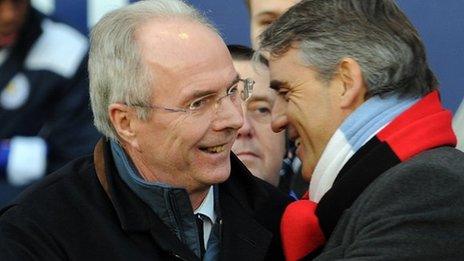 Sven-Goran Eriksson and Roberto Mancini