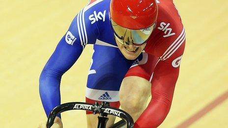 Olympic gold and bronze medallist Ed Clancy