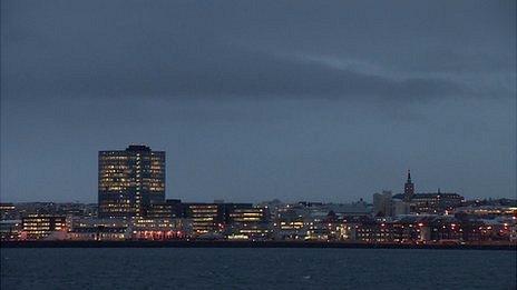 Reykjavik skyline