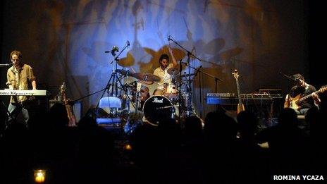 Ecuadorean band Ninosaurios