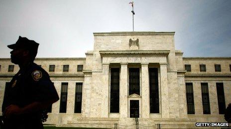 Federal Reserve building in Washington DC